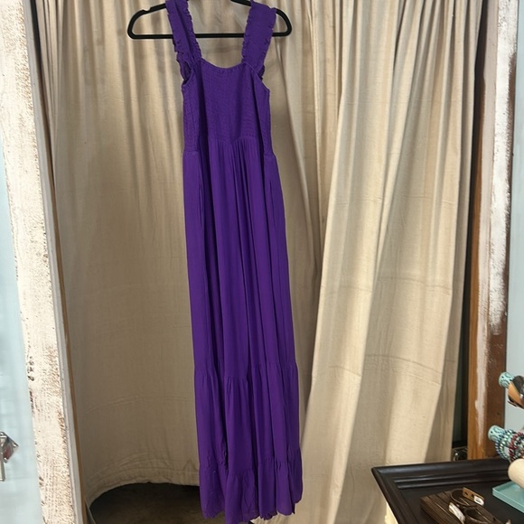 Purple Smocked Gauze Jumper - Davi and Dani - Picture 2 of 4